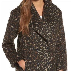 Hinge Animal Print Coat